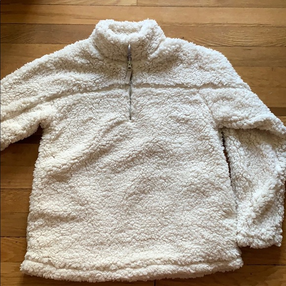 SHERPA CREAM SWEATER - Picture 3 of 3